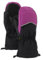 Burton Kinder-Fäustlinge, True Black/Vivid Viola, Größe XL