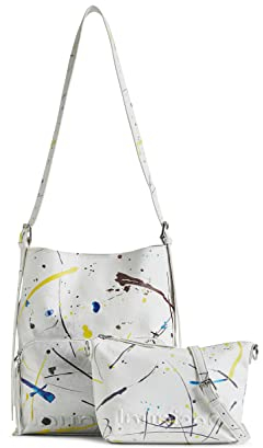 Desigual Women's Bag Splat_BUTÁN W 2004 Silver, Black