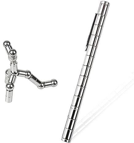 Bolígrafo de escritura magnético multifunción, bolígrafo de metal de descompresión para pantallas táctiles, juguete de alivio del estrés para adultos/niños