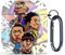 Onewly Airpods-Hülle, Basketball-Cartoon-Hülle für Airpods mit Schlüsselanhänger, stoßfeste Hülle, kompatibel mit Airpods 2/1 für Damen und Herren