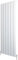 Greened House Luka White Aluminium Vertical Central Heating Panel Radiators 1800mm High 565mm Wide