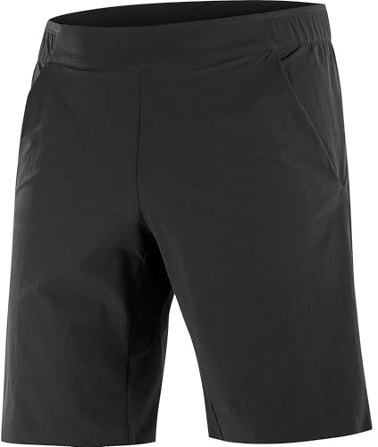 Salomon Herren Wayfarer Ease M Shorts, Tiefschwarz, Groß