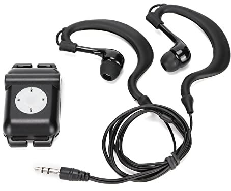 Reproductor de MP3 a Prueba de Agua para Nadar, Reproductor de Música a Prueba de Agua IPX8 con Auriculares Subacuáticos