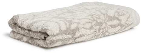 Möve Brooklyn Botanic Duschtuch 80 x 150 cm aus 85% Baumwolle / 10% Viskose / 5% Leinen, Nature/Cashmere