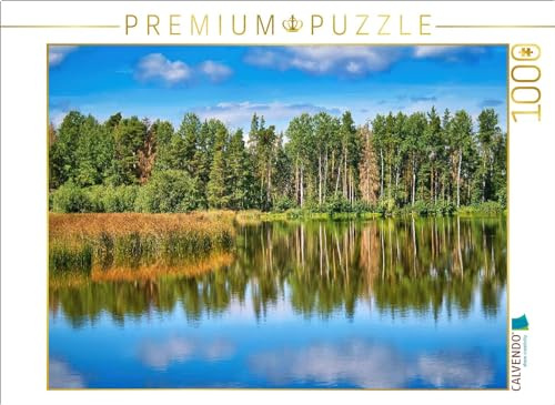 Puzzle · Seerosenteich | 1000 Teile · Lege-Größe 64 × 48 cm · CALVENDO Puzzle