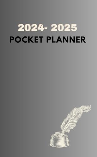 2024-2025 POCKET PLANNER.: Plan Your Days with a Practical Calendar. Two-year calendar.