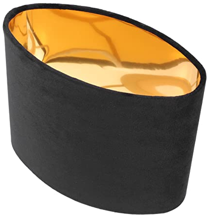 jojofuny 1Stk Lampenschirm Wandleuchte protect Abdeckungen für Pendelleuchten ovaler Lichtschirm Golddekor Kerzenhalter Einweihungsgeschenk leichtes Accessoire Zylinder Leuchter Deckenlampe