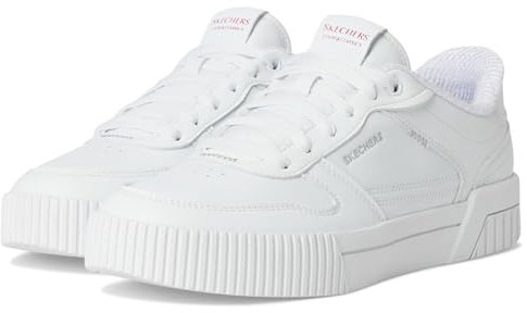 Skechers Damen Jade Put It In Neutral Sneakers, Weiß, 36 EU