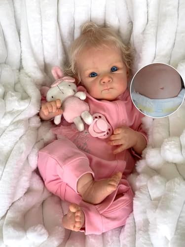 Anano Bambole Reborn In Silicone 45cm Bambola Reborns Femmina Tutta In Silicone Morbido Neonato Realistica Bambole Che Sembra Vera Femmina Neonato Bambolotti Per Bambina