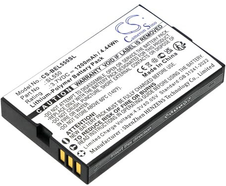 TCTK Akku 1200mAh Kompatibel mit [Bea-fon] AL550 Ersetzt SL550