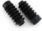 SOFFIETTI FORCELLA IN GOMMA Adatto per Harley Davidson Sportster XL FXD 39mm Copri forcella anteriore per motocicletta Ghette Gators Stivali lunghi in gomma per moto Copertura per ammortizzatore moto