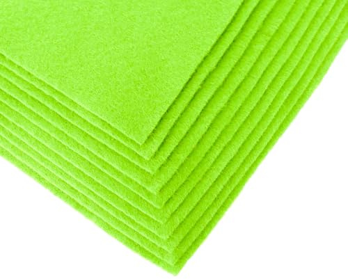 maDDma Bastelfilz Bögen 10er-Pack Flex Filz DIN A4, Stärke 1,5-2mm, Filzplatte, 50 Farben