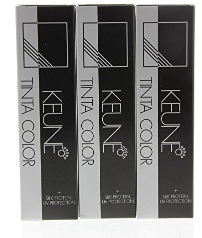 Keune Tinta Color + Silk Protein Solamer Hair Color 7.44 Medium Intense Copper Blonde by Keune