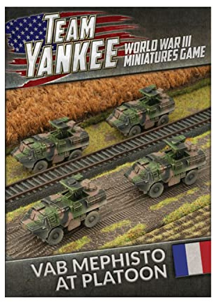 Flames of War Team Yankee French VAB Mephisto Anti Tank Platoon (TFBX04)