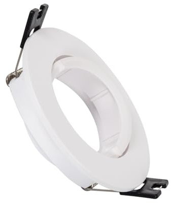 LEDKIA LIGHTING Downlight-Ring Rund Schwenkbar für LED-Glühbirne GU10 / GU5.3 Ø 70 mm