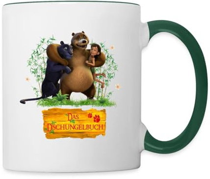 Das Dschungelbuch Mogli & Freunde Tasse Zweifarbig