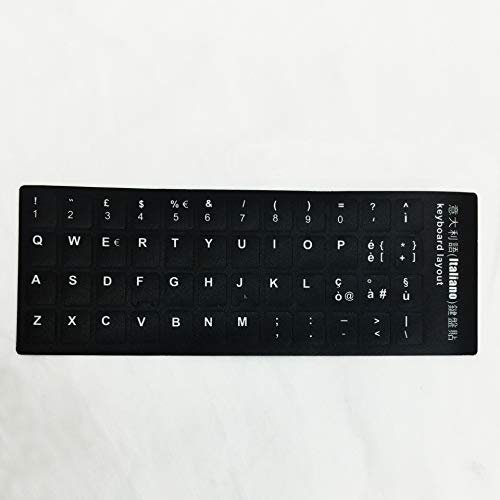 Universal Computer Keyboard Film Notebook Stickers Letters English/Russian/Japanese/Italian/French/German/Korean/Spanish (Italian)