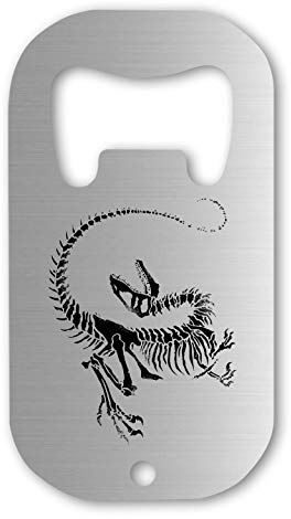 Velociraptor Fossil Skeleton Raptor Art Flaschenöffner