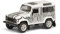 Schuco 452021800 Herz Land Rover Safari Defender, Modellauto, Maßstab 1:64, Zebra, schwarz, Weiss/opulenter Garten, Youth Large / 11-13