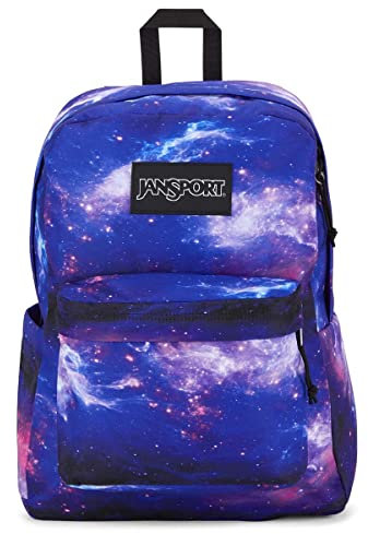 JanSport SuperBreak Plus Backpack - School, Work, Travel, or Laptop Bookbag with Water Bottle Pocket, Space Dust, Space Dust, One Size