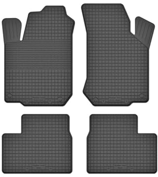 Gummimatten Automatten Gummifussmatten Gummi Fußmatten Satz für Opel Corsa B Bj. 1993-2000 U-24