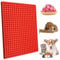 468 Cavity Non Stick Silicone Baking Mat - BPA-Free Heat Resistant Baking Mat - Mini Hemisphere Dog Treat Mould Baking Cooking Pan for Dog Biscuits, Chocolate