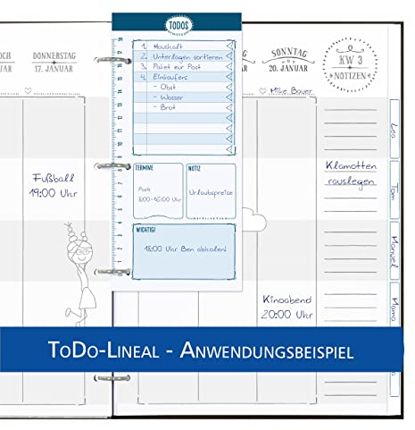 flexiNotes TODO-LINEAL A4, Typ: Family