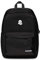 Invicta Carlson School Backpack, Black – Inner Pocket, PC Pocket, Side Pockets for Water Bottle Holder – Travel Backpack, University Backpack – Eco Material, Jet Black, 30 x 41,5 x 18, Casual