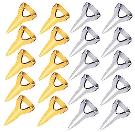 Jiazhishun 20Pcs Hair Sectioning Ring Hair Parting Nails Retro Finger Parting Tool Braids Metal Nails Selecting Tools for Sectioning Curling of Human