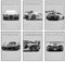 SHUNXI Lot de 6 affiches sur toile de voiture - Impression d'art mural - Supercar - 20,3 x 30,5 cm - Sans cadre
