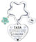YJYJZX Porte-clés Cadeau Tata Noël Cadeaux Fête des mères pour Tata,Cadeau d'anniversaire Femme Cadeau Fête des Mères Annonce Grossesse Tata Cadeau Noël Tata Anniversaire Tata (1)