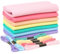 ZAIONE Pastellfarbene, weiche Filzbögen, Regenbogen-Filzbögen, 7 Rollen, 21 x 90 cm, für Muttertags-Bastelarbeiten