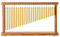Sonic Energy Table Chimes – Metallisches Klangspiel mit 27 Stäben in Padouk Holz-Halterung – Für Klangreise und Klangbad (TCH27RP)