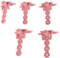 Fockety 5Pcs Knitting Machine Tensioners Knitting Machine Replacement Tensioner for Knitting Machine Tension Rod Adapter Knitting Accessories Tensioners Adapter