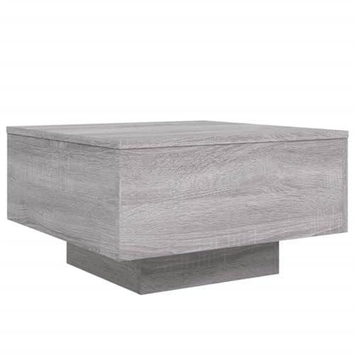 vidaXL Tavolino da Salotto Grigio Sonoma 55x55x31 cm Legno Multistrato
