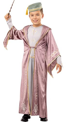 Funidelia | Déguisement de Dumbledore Harry Potter pour garçon Films et Cinéma & Magiciens - Déguisement pour enfant et accessoires pour Halloween, carnaval et fêtes. - Taille 10-12 ans