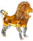 Whiskey Decanter Glass Decanter - 750 ml Lion Shape Design Wine Bottle Liquor Decanter for Men Wine, Brandy, Liquor, Juice,Vodka