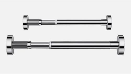 ZIUSFAC Regulable Soportes De Fregadero Kit De Reparación para Lavabo Bajo Encimera, Soportes De Fregadero De Montaje Inferior De Acero Inoxidable Varilla De Soporte 35-50cm(35-50cm/13.8-19.7in)