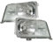 Autoteile Gocht Set Hauptscheinwerfer Scheinwerfer H3 H4 Ohne Blinker Links + Rechts Set Satz für 1248208559 1248208659 A1248208559 Mercedes S124 1993-1996