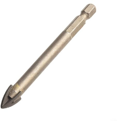 Brocas de teja hexagonal de grado profesional para tamaños de vidrio y hormigón 345681012mm (10mm)