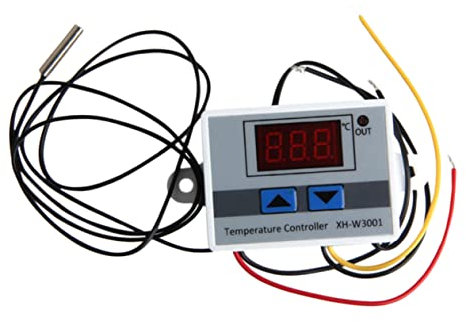 Programmierbarer Digitaler Thermostat 12v 120w Xh-3001 Weiß