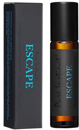 Pure Instinct ESCAPE Das Original Pheromon-Roll-on-Parfüm für Herren – 10,2 ml (0,34 fl oz/10,2 ml)