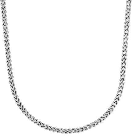 Joop! Halskette aus Edelstahl für Herren, Halsschmuck, 60 cm, Silber, Kommt in Schmuck Geschenk Box