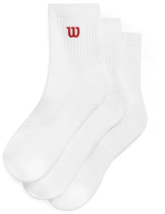 Wilson Unisex Quarter Top Sock 3 Pack Socks