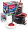 O-Cedar EasyWring System, mocio rotante rosso/grigio con 1 ricarica extra