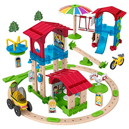 Fisher-Price GGV82 Wunder Werker Schule mit Spielplatz