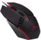 LYCANDER - Mouse ottico con cavo USB (1.5m), DPI regolabile fino a 6400, 7 pulsanti, LED