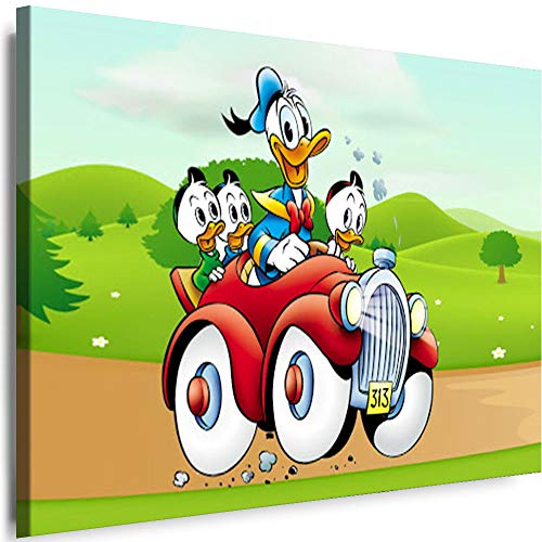 Myartstyle - Bilder Film Cartoons Tiere Kinder 60 x 40 cm LeinWandBilder Xxl - 1 Teilige WandBilder Art 3D Modern Kunstdrucke w-a-2042-115