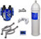 Filtro acqua sotto il tavolo: Brita Purity C 300 Quell ST, testa del filtro Brita, tubo flessibile, supporto a parete, adattatore per valvola a squadra. (con DigiFlow elettronico 6710M-ore 22)