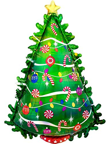 26In Christmas Tree Supershape Foil Balloon